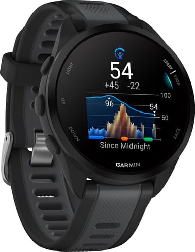 Garmin Forerunner 165 sportklocka 43mm (grå)
