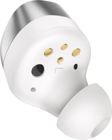 Sennheiser Momentum 4 True Wireless in-ear hörlurar (vit silver)