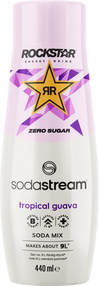 SodaStream Rockstar Energy Guava Zero smak 1924221771 (440ml)