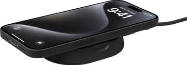 Belkin BoostCharge Pro Qi2 15W magnetisk konvertibel laddare (svart)