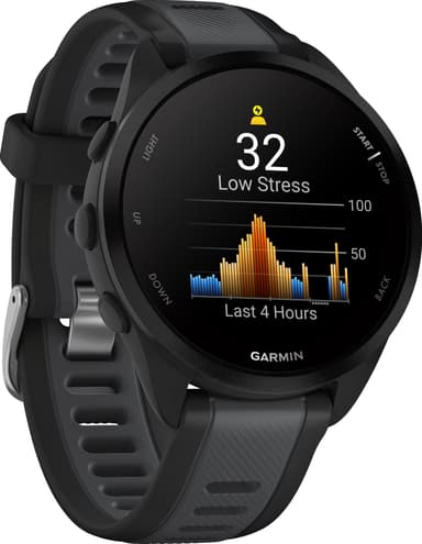 Garmin Forerunner 165 sportklocka 43mm (grå)