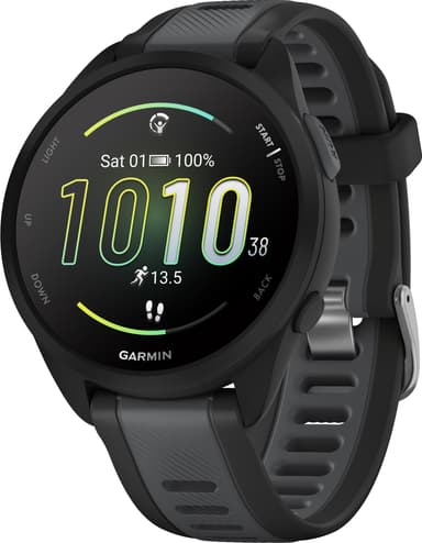 Garmin Forerunner 165 sportklocka 43mm (grå)
