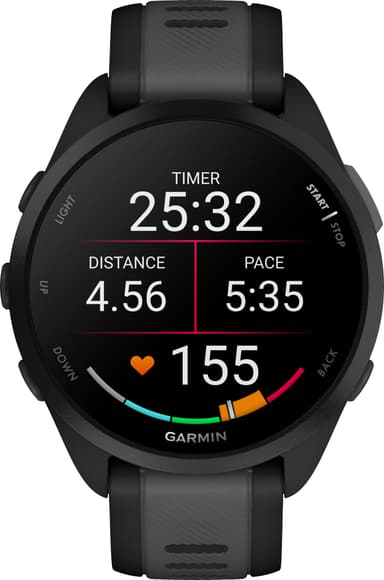 Garmin Forerunner 165 sportklocka 43mm (grå)