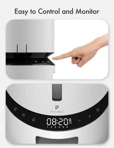 Petlibro Granary automatisk kattmatare 3L (vit)