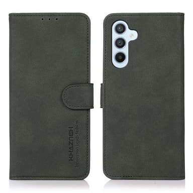 SKALO Samsung S24 KHAZNEH Plånboksfodral i PU-Läder - Grön