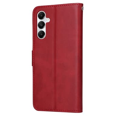 SKALO Samsung A05s 4G PU-Läder Plånboksfodral - Röd