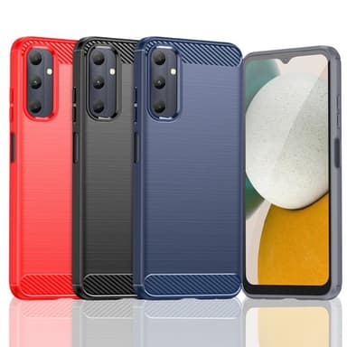 SKALO Samsung A05s 4G Armor Carbon Stöttåligt TPU-skal - Svart