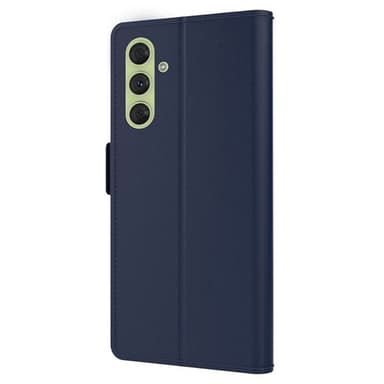 SKALO Samsung S24 Korthållare Spegel Plånbok - Blå