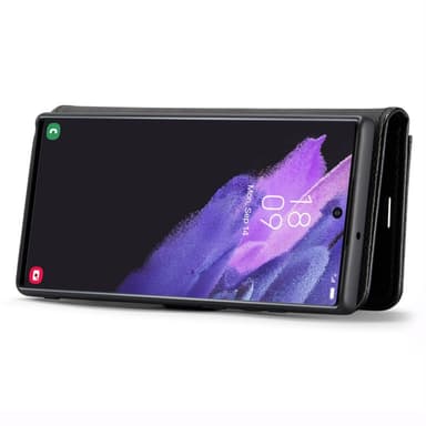 DG MING Samsung S24 Ultra 2-i-1 Magnet Plånboksfodral - Svart