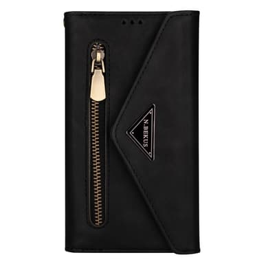 SKALO Samsung S24 Ultra Evelope Clutch 8-Fack - Svart