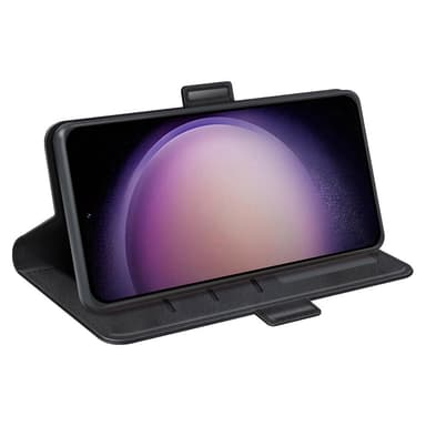 SKALO Samsung S23 FE Premium Plånboksfodral - Svart