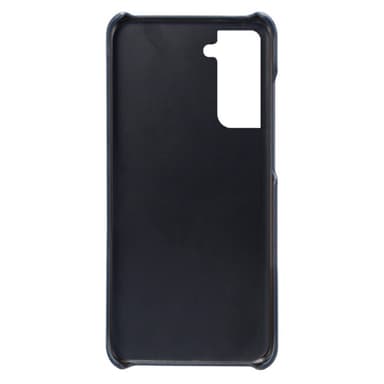 SKALO Samsung S24 PU Läder Skal med Korthållare/Plånbok - Blå