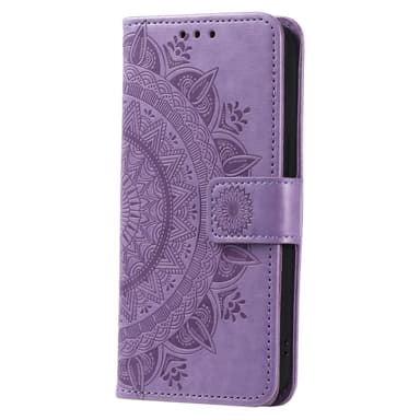 SKALO Samsung S24 Mandala Plånboksfodral - Lila