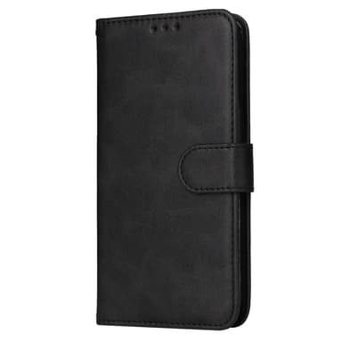SKALO Samsung S24 PU-Läder Plånboksfodral - Svart