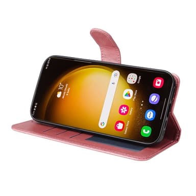 SKALO Samsung S24 Ultra PU-Läder Plånboksfodral - Rosa