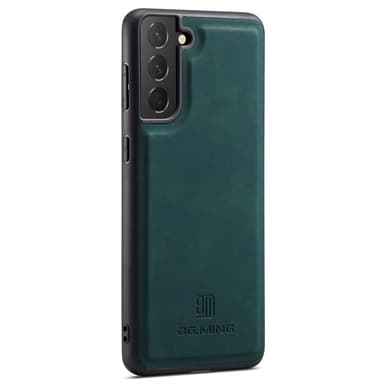 DG.MING Samsung S24 Premium PU-Läder Hybrid Skal - Grön