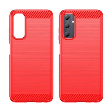 SKALO Samsung A05s 4G Armor Carbon Stöttåligt TPU-skal - Röd