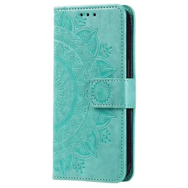 SKALO Samsung A05s 4G Mandala Plånboksfodral - Turkos