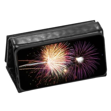 SKALO Samsung S24 Evelope Clutch 8-Fack - Svart
