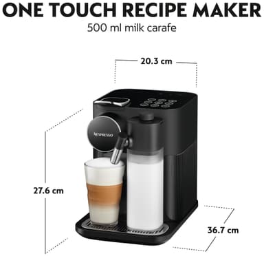 NESPRESSO Gran Lattissima kaffekapselmaskin EN640.B
