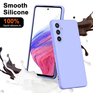 SKALO Samsung S24 Ultratunn TPU-Skal - Lila