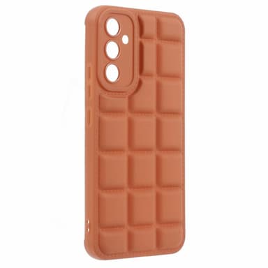 SKALO Samsung A05s 4G Puffer Bumper TPU-Skal - Brun