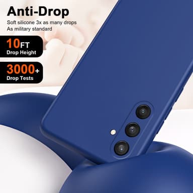 SKALO Samsung S24 Ultratunn TPU-Skal - Blå