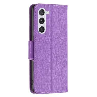 SKALO Samsung S24 Litchi Plånboksfodral - Lila