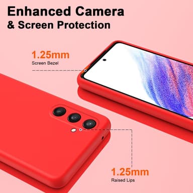 SKALO Samsung S24 Ultratunn TPU-Skal - Röd