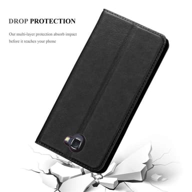 Skal Samsung Galaxy NOTE 2 Plånboksfodral (Svart)