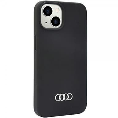 Audi iPhone 14 Skal Silicone Svart