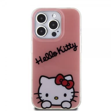 Hello Kitty iPhone 15 Pro Skal Daydreaming Crossbody Rosa