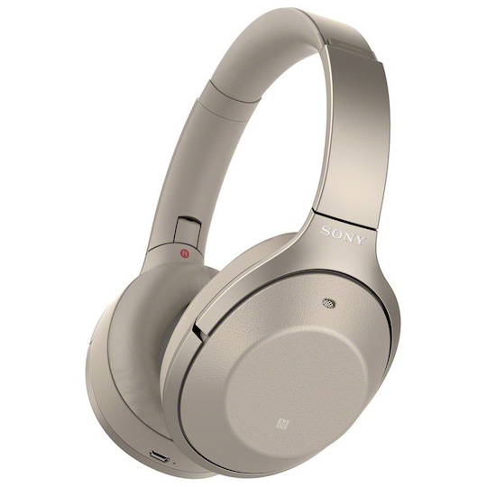 Sony trådlösa around-ear hörlurar WH-1000XM2(champagne)