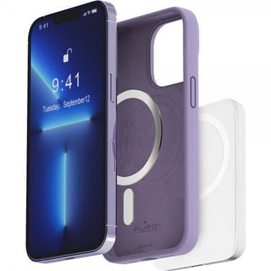 Puro iPhone 14 Pro Skal ICON Mag Lavender