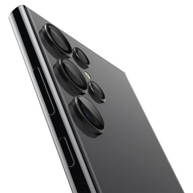 Spigen Samsung Galaxy S24 Ultra Kameralinsskydd GLAS.tR EZ Fit Optik Pro 2-pack Svart