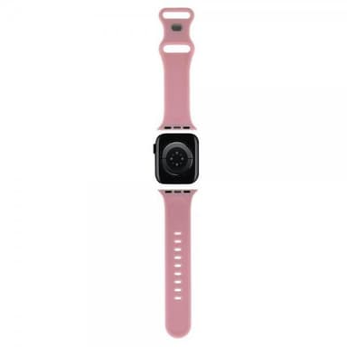 Hello Kitty Apple Watch 38/40/41mm Armband Liquid Silicone Rosa