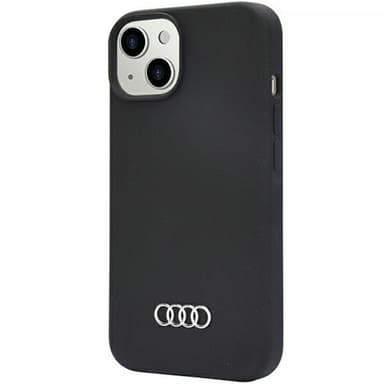 Audi iPhone 14 Skal Silicone Svart