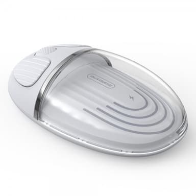 DUX DUCIS Trådlös Datormus Magic Crystal Mouse Vit