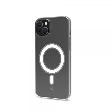 Celly iPhone 15 Skal GELSKINMAG MagSafe Transparent