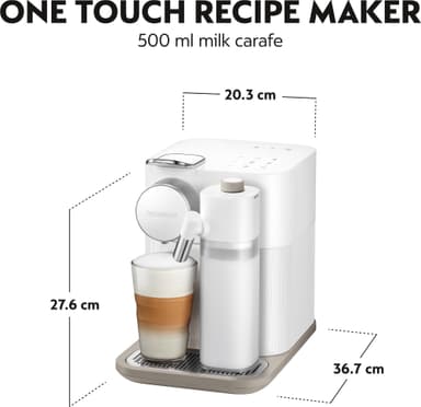 NESPRESSO Gran Lattissima kaffekapselmaskin EN640.W