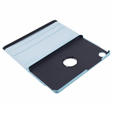 SKALO Samsung Tab A9 360 Litchi Fodral - Turkos