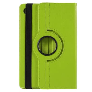 SKALO Samsung Tab A9+ 360 Litchi Fodral - Grön