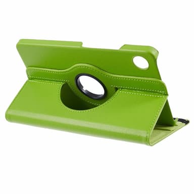 SKALO Samsung Tab A9 360 Litchi Fodral - Grön