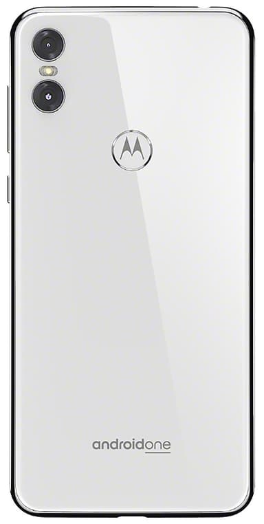 Motorola One smartphone (vit)