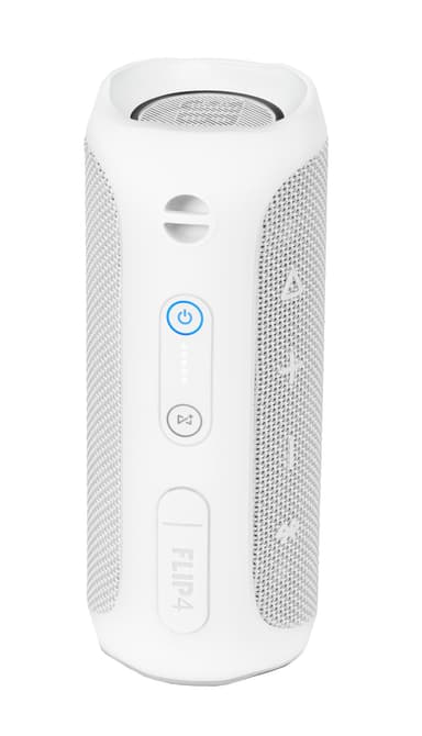JBL Flip 4 trådlösa högtalare (vit)