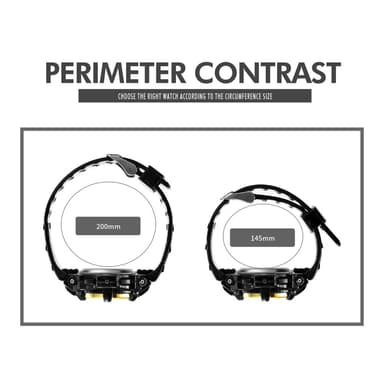 Armbandsklocka Armbandsur Klocka elektronisk 12 / 24H