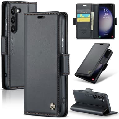 CASEME Plånboksfodral Samsung Galaxy S24 - Svart
