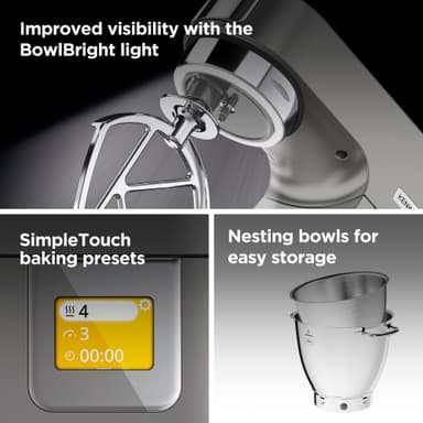 Kenwood Chef XL Titanium Patissier köksmaskin KWL90.004SI