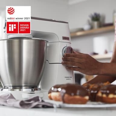 Kenwood Titanium Chef Baker XL köksmaskin KVL65.001WH (vit)