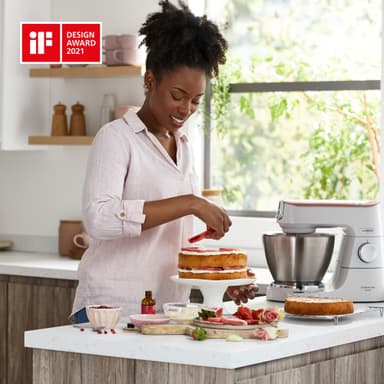 Kenwood Titanium Chef Baker köksmaskin KVC65.001WH (vit)